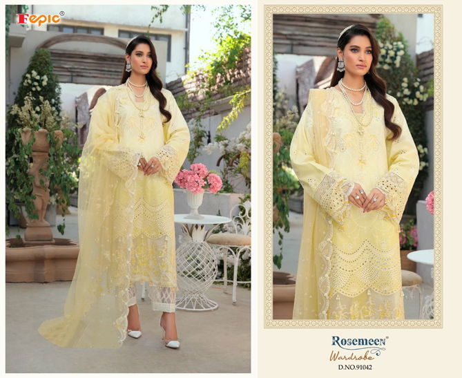 ROSEMEEN WARDROBE New Ethnic Wear Georgette Pakistani Salwar Suit Collection